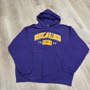 Western Illinois University Leathernecks Pullover Sweatshirt Hoodie XL